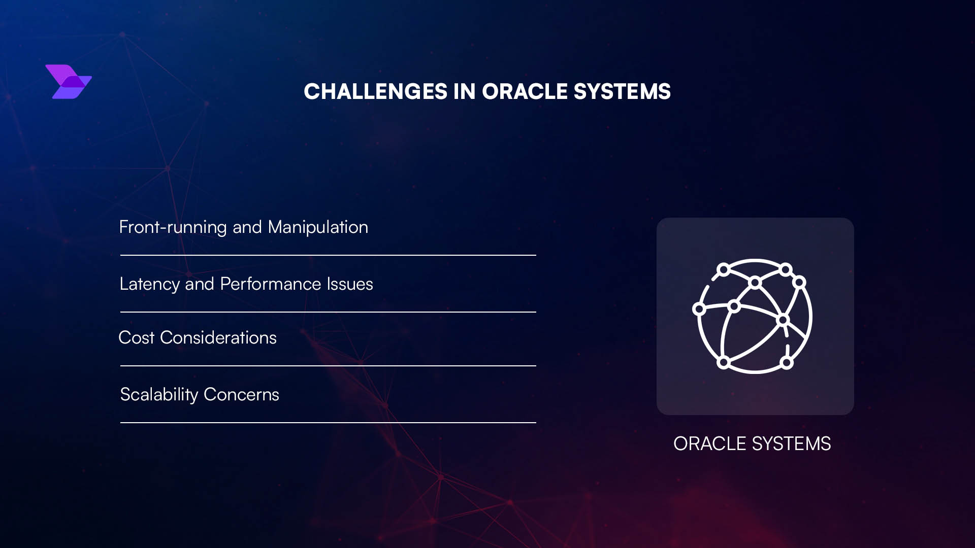 Dynamic diagram of AI hybrid oracle flow in blockchain: offchain data ingestion, AI cross-validation, and onchain proof submission for secure protocols